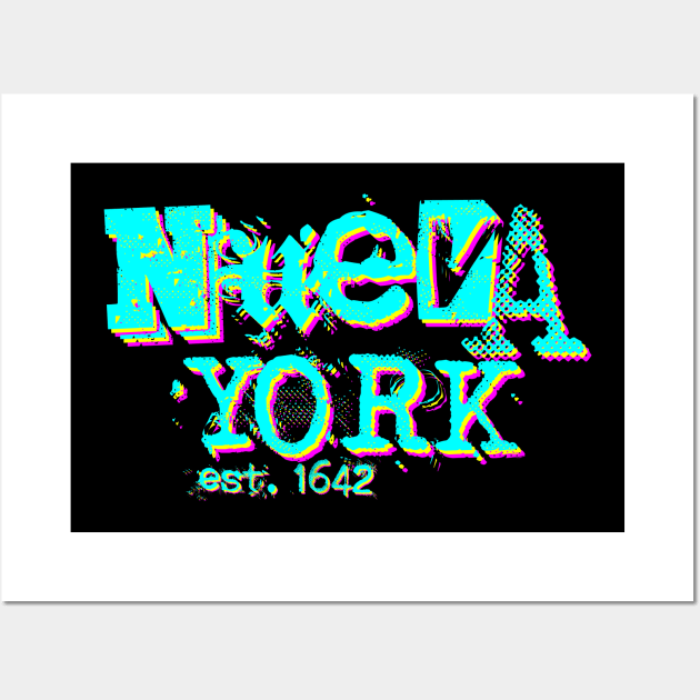 Nueva York 1642 9.0 Wall Art by 2 souls